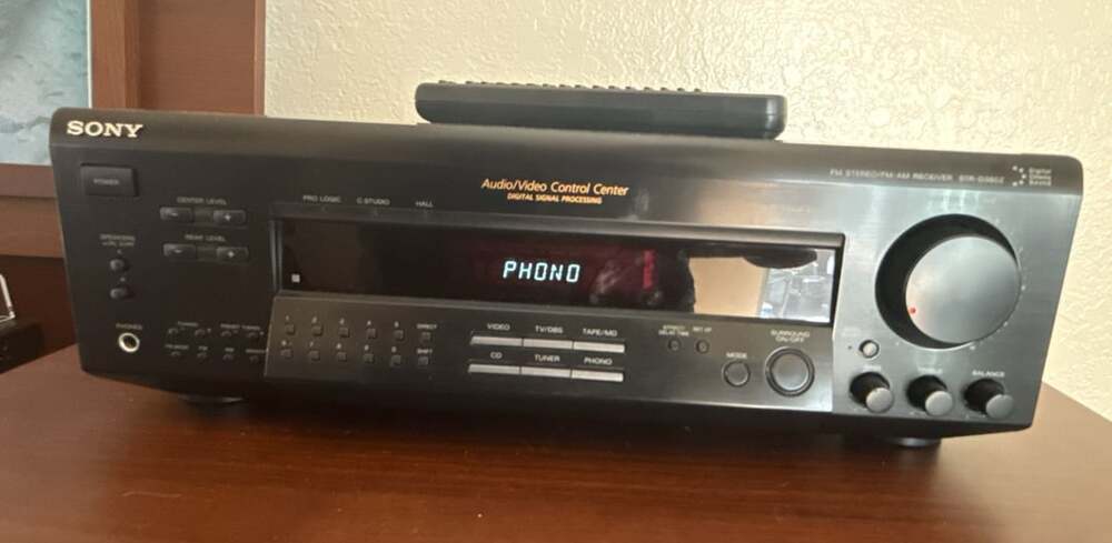 Sony Str-D360Z Audio/Video Control Center Receiver With